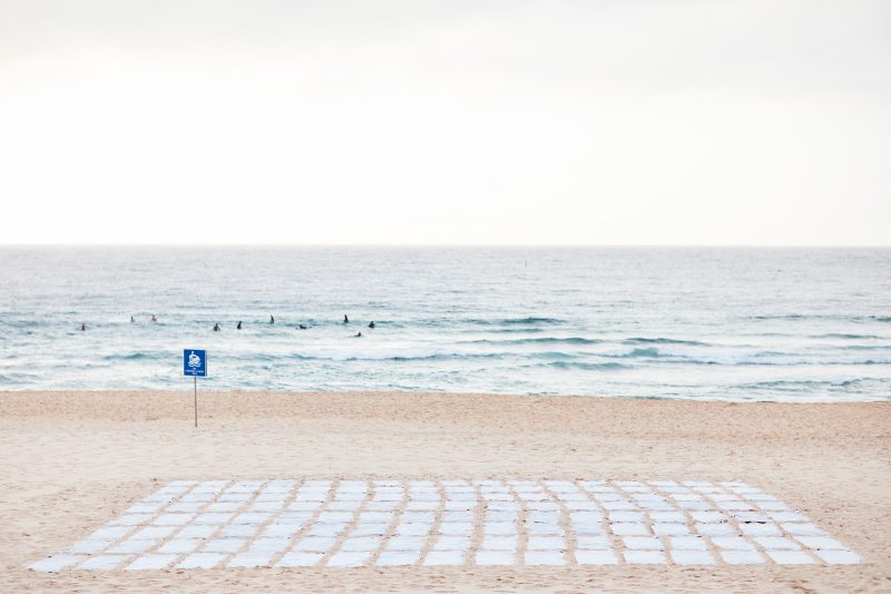 Landing pad? Protest? Art? Bondi