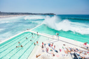 Icebergs bang! Yesterday North swells slapping the pool