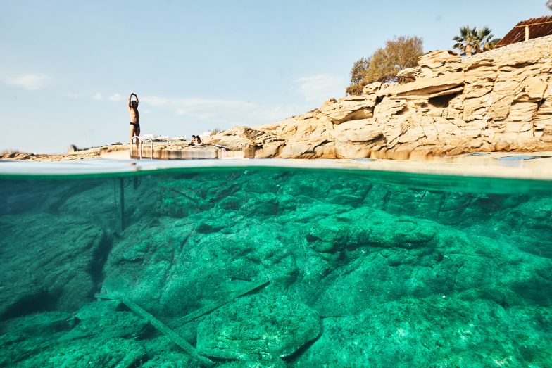 Mykonos is one huge chunk of rock!