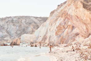 Tsakanos Beach, Milos, Greece - oh those rocks