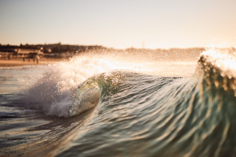 Wave layers, Bondi Beach 6:30am