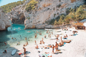 Pass the 50+, Croatia, Stiniva Beach