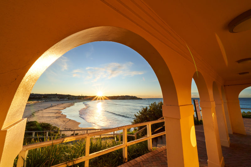 The real Golden Arches, South Bondi