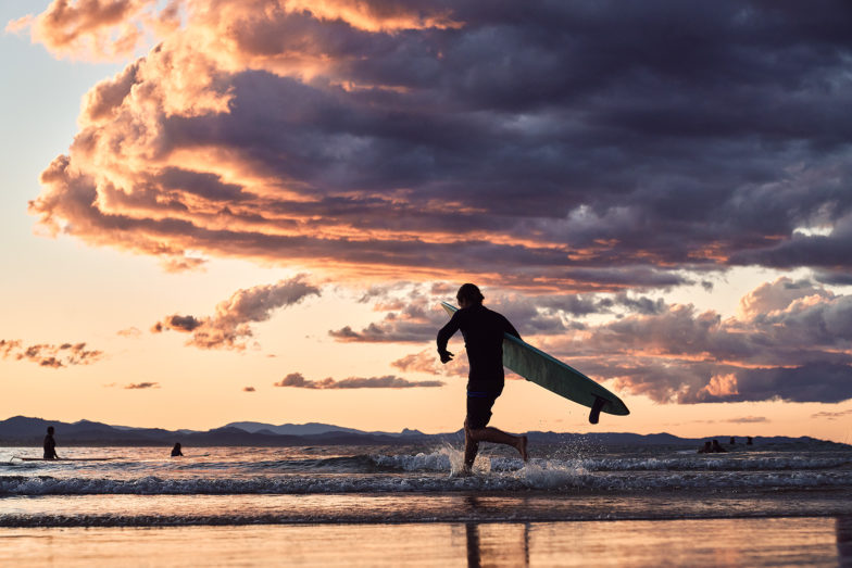 Nice light and cloud, Byron Bay