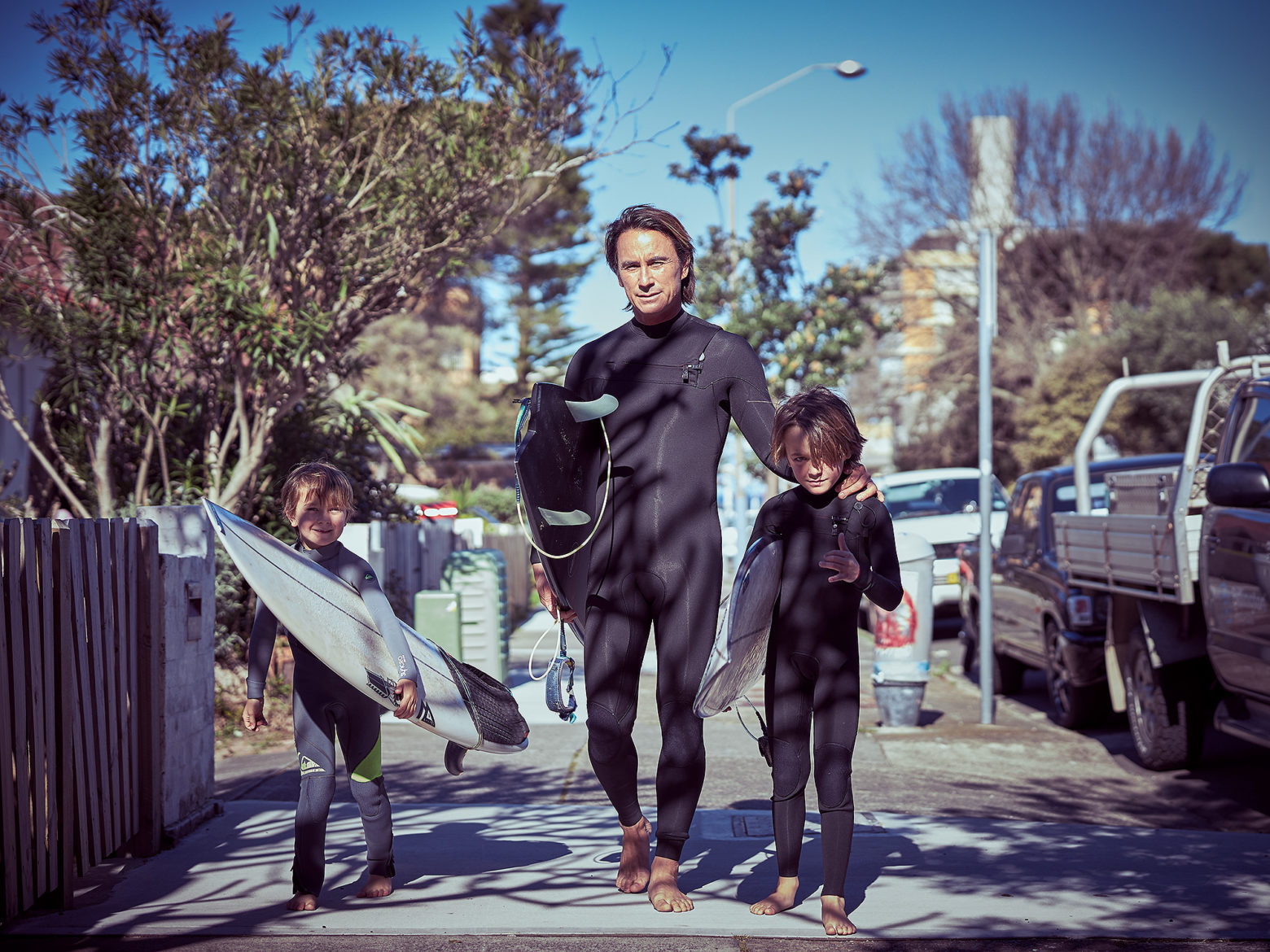 Uge and his family are surfers first, passionate about the ocean