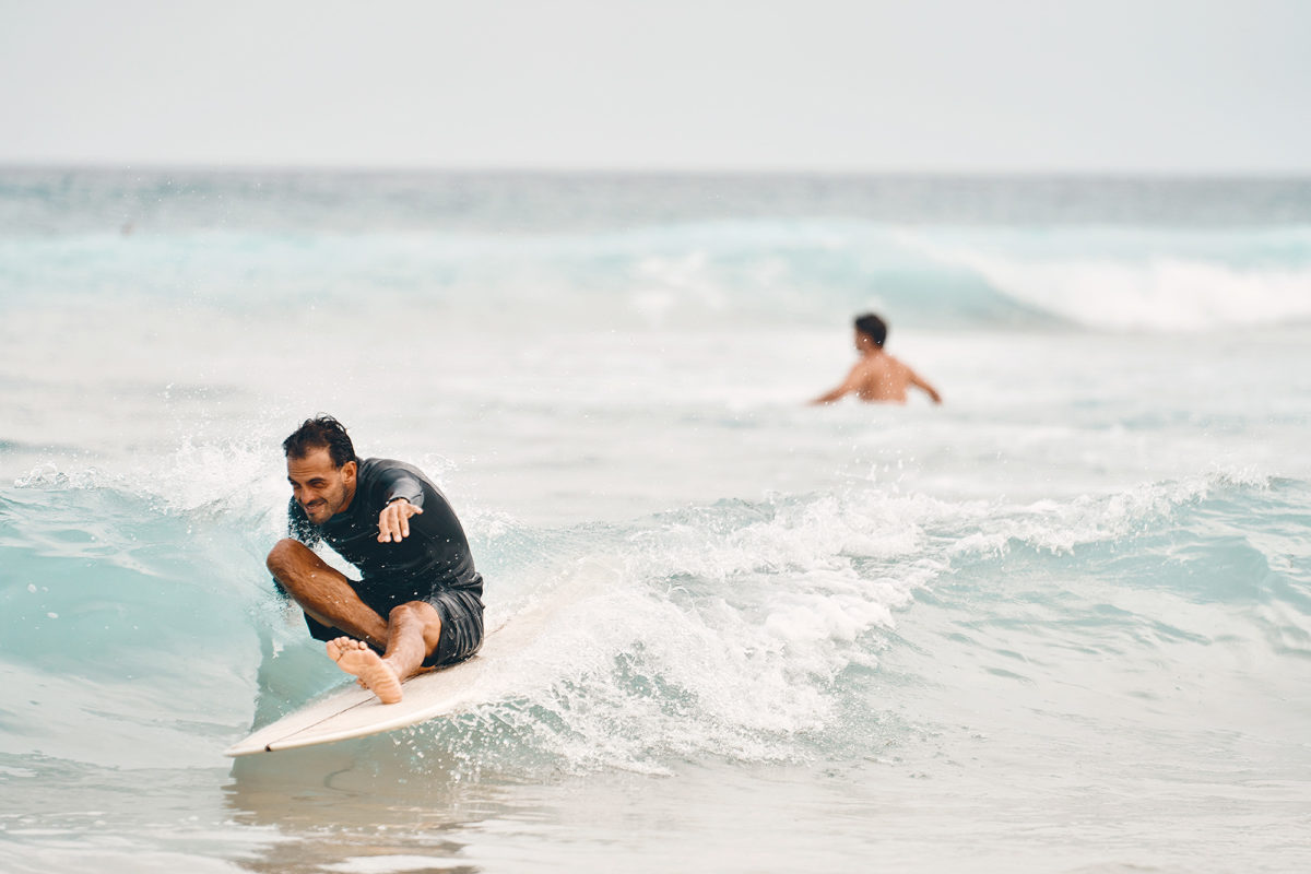 Gunning it, Bondi shorey last night