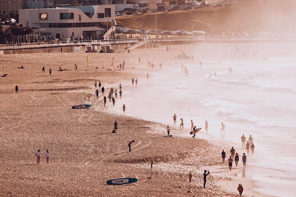 Bondi Beach - 900 metres long and one of the most popular beaches in Australia