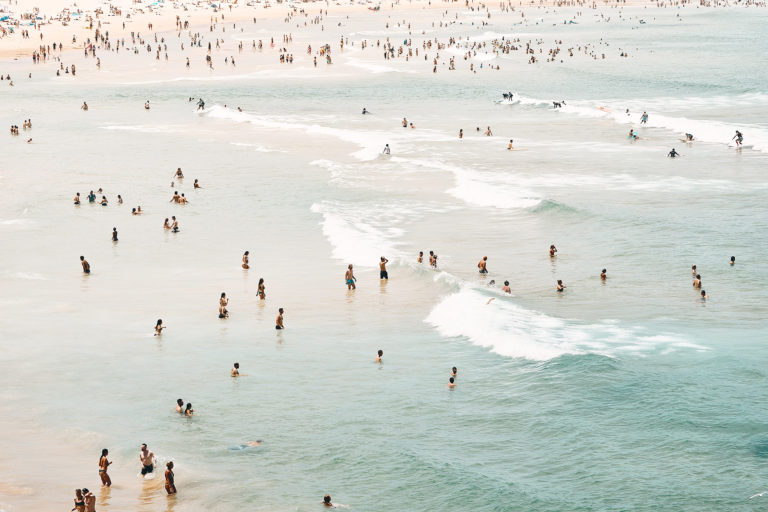 Shoreline of Bondi