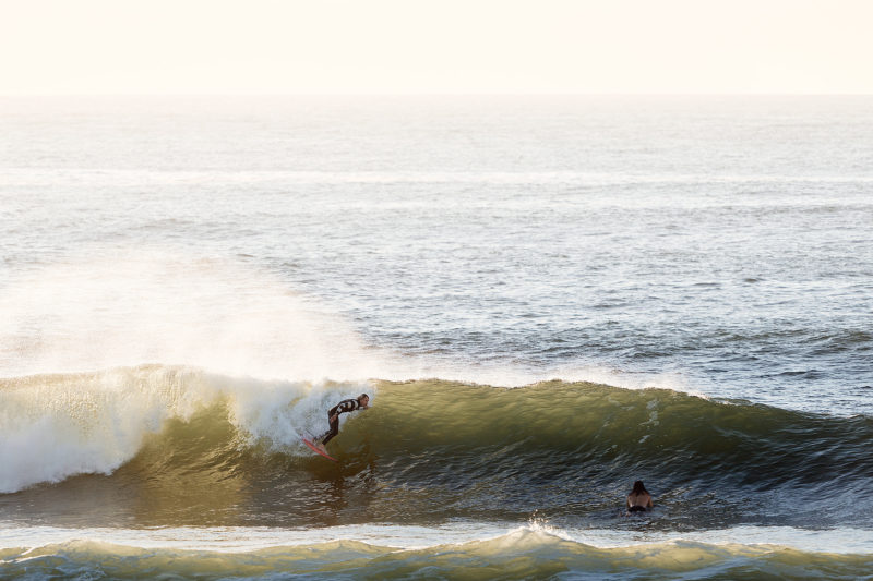 The Daz on the left, where you always find him. Bondi 7am