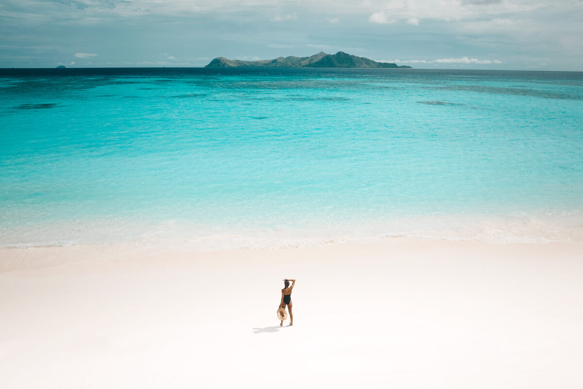 After a month of waves, time to chill on a beach like this