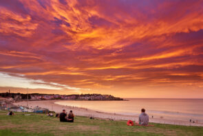 Ballistic Pinks, 6am, Bondi Beach today