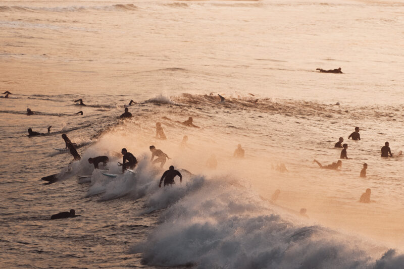 Bondi, not so peaceful at sunrise