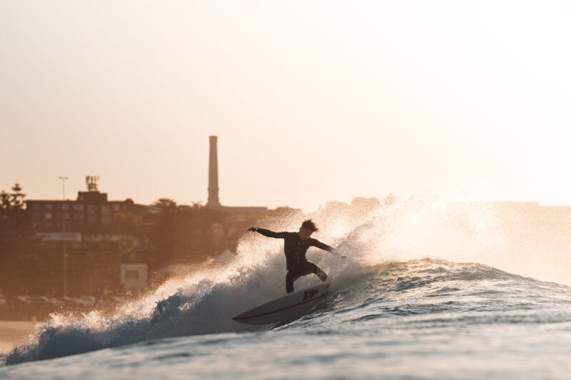 Jacob Sheehan, letting rip. South Bondi 7:00am