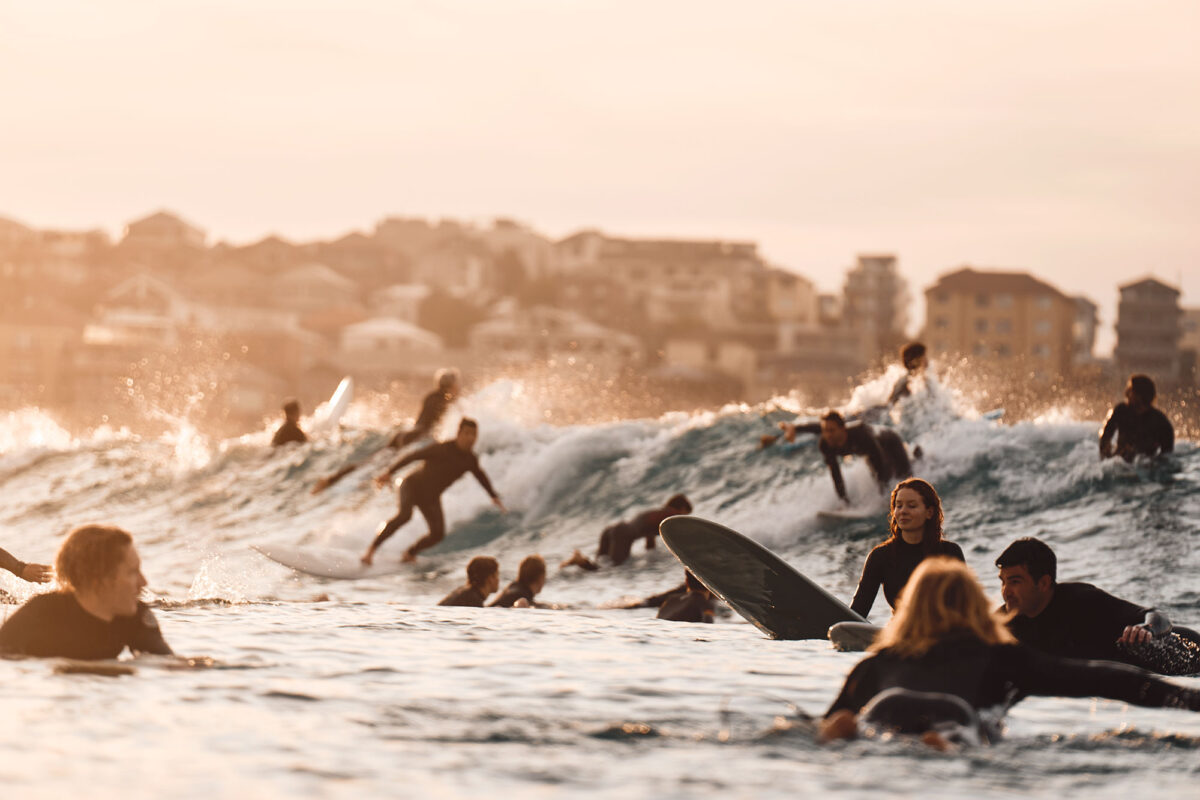 Looking for a serene Friday surf? Not here.