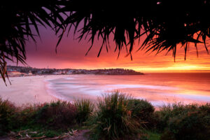 Bondi 6am, wow, what a colour blaze