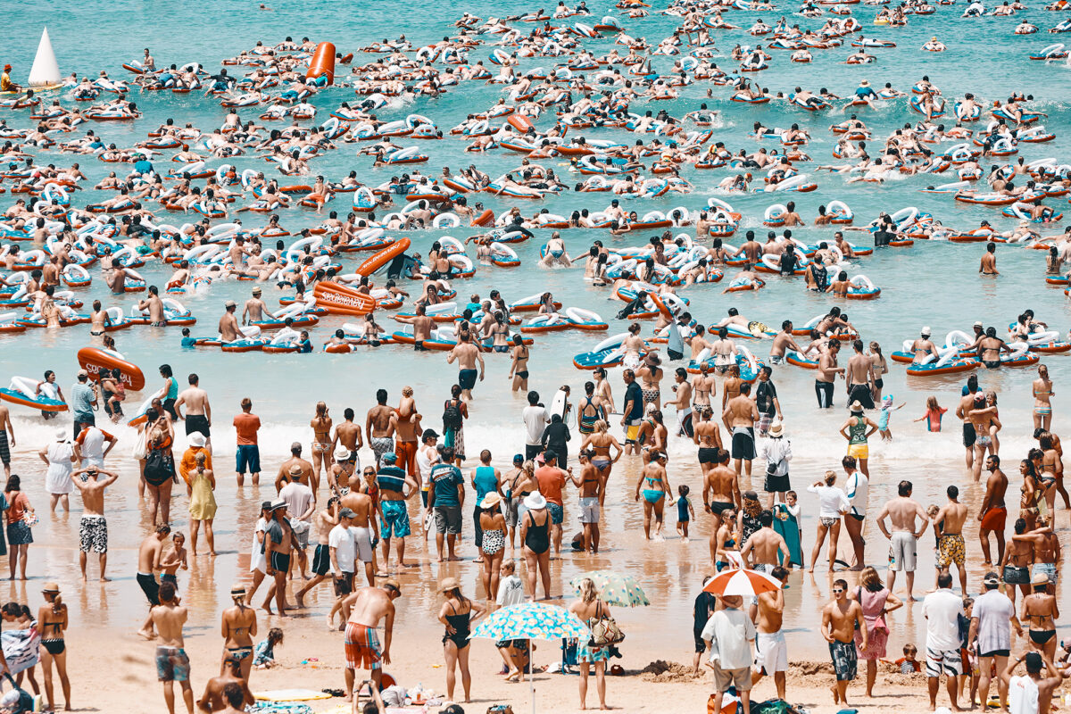 2008. When Havaianas took over Bondi for Australia Day