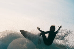 Wildman Tymen, letting rip. Bondi