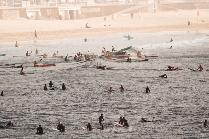 Ah, the serenity of Bondi