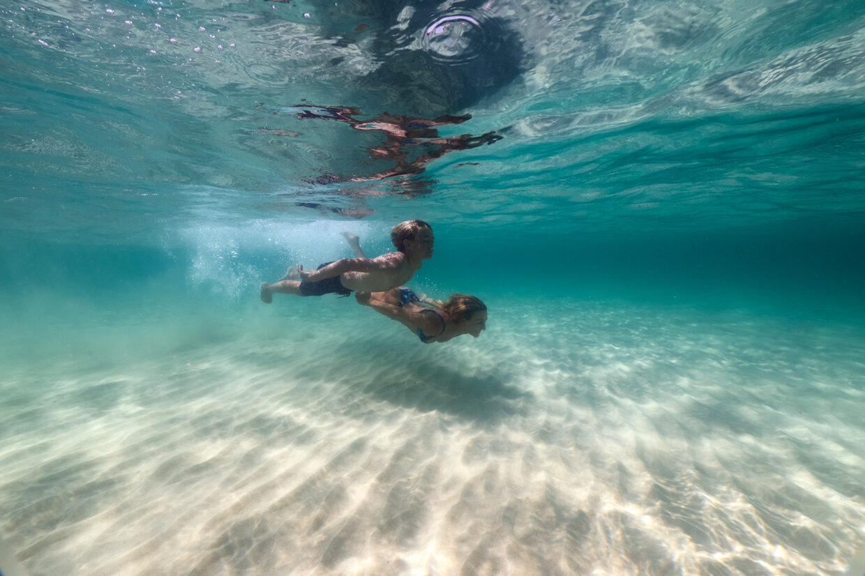 Giant swimming pool!