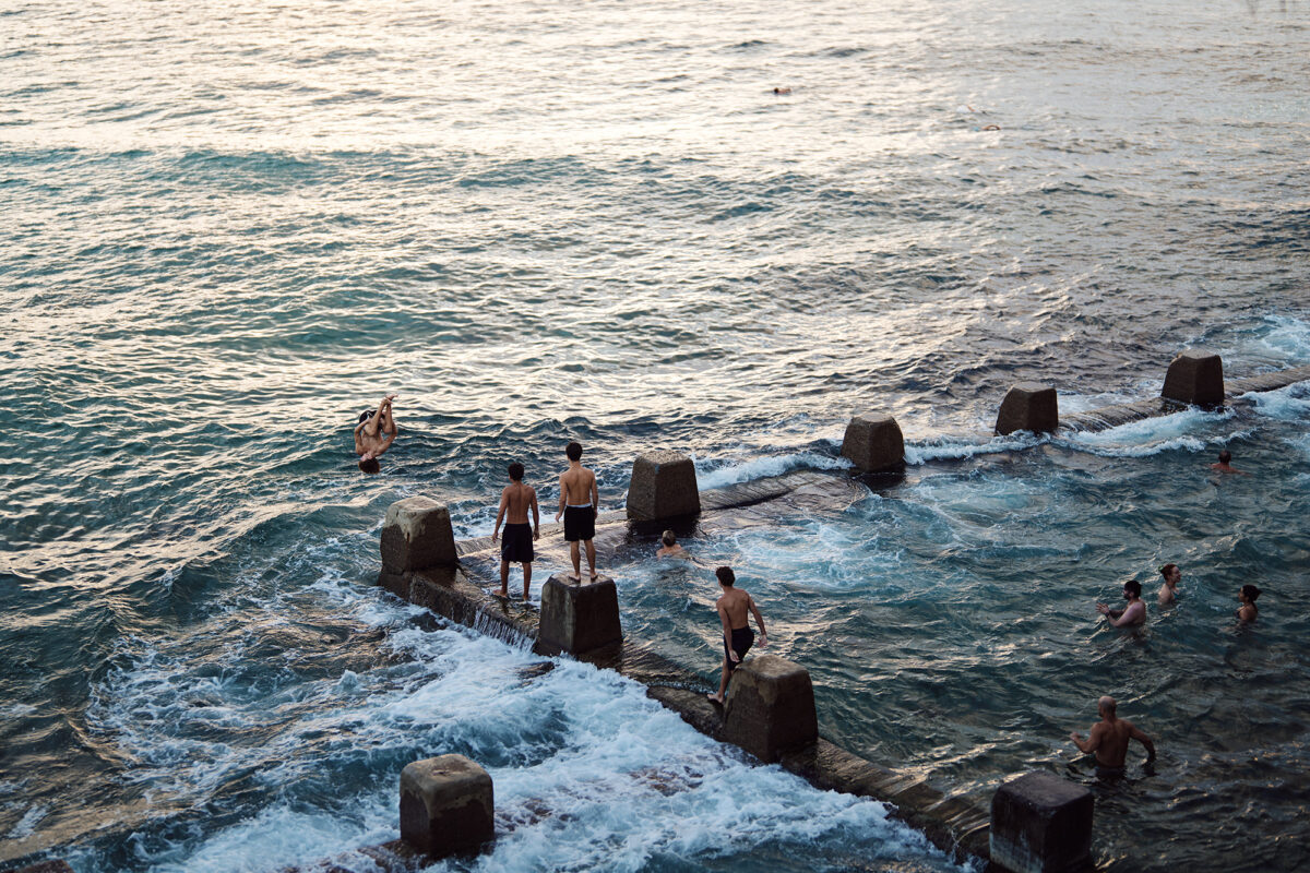 Launch off the Ross Jones Pool, Coogee