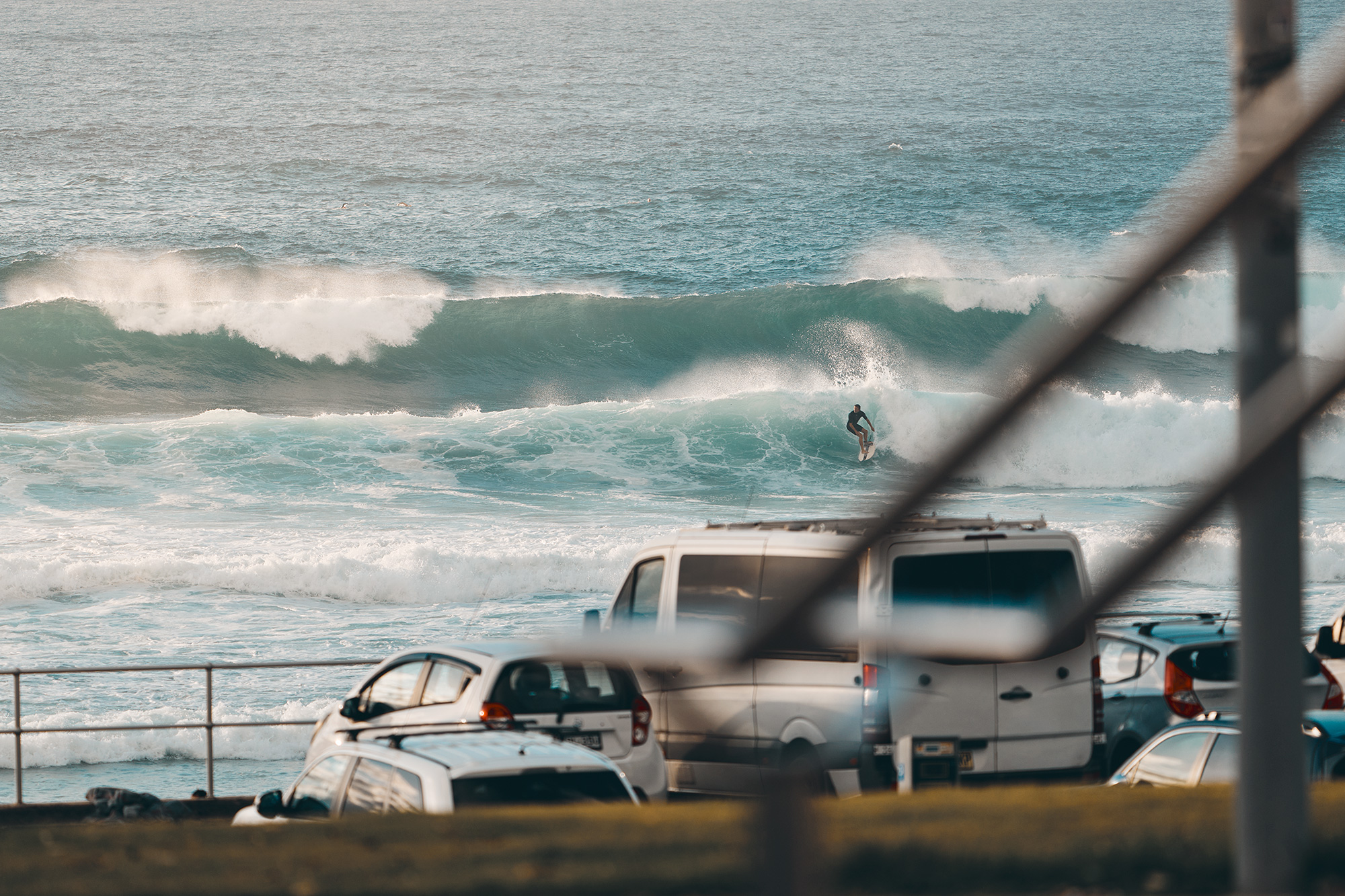 Bondi 7am, bit wild out there