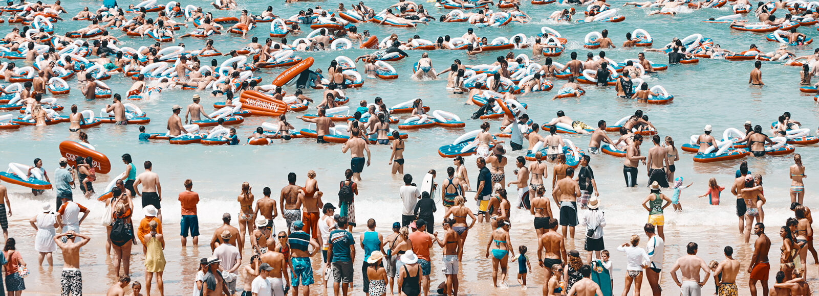 2008. When Havaianas took over Bondi for Australia Day