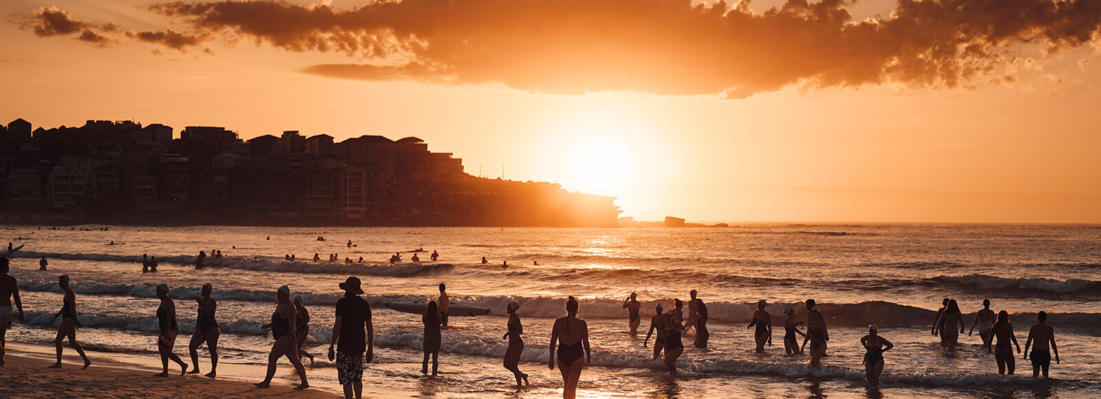 So much going on down at Bondi today, it's bedlam